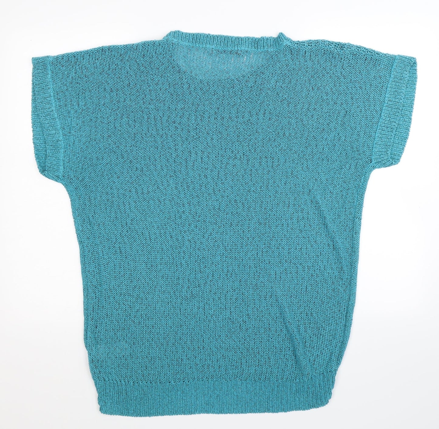 Savoir Womens Blue  Knit Pullover Jumper Size 20
