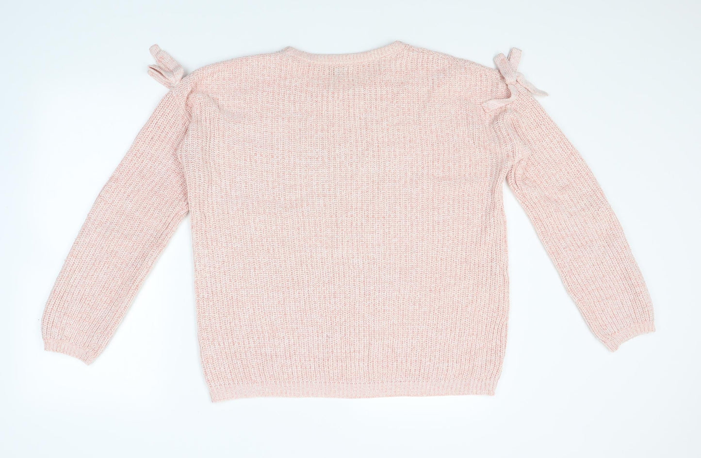 Papaya Womens Pink  Knit Pullover Jumper Size L