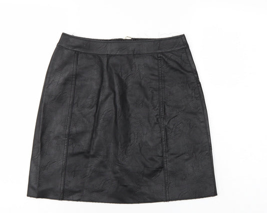 River Island Womens Black   Mini Skirt Size 6