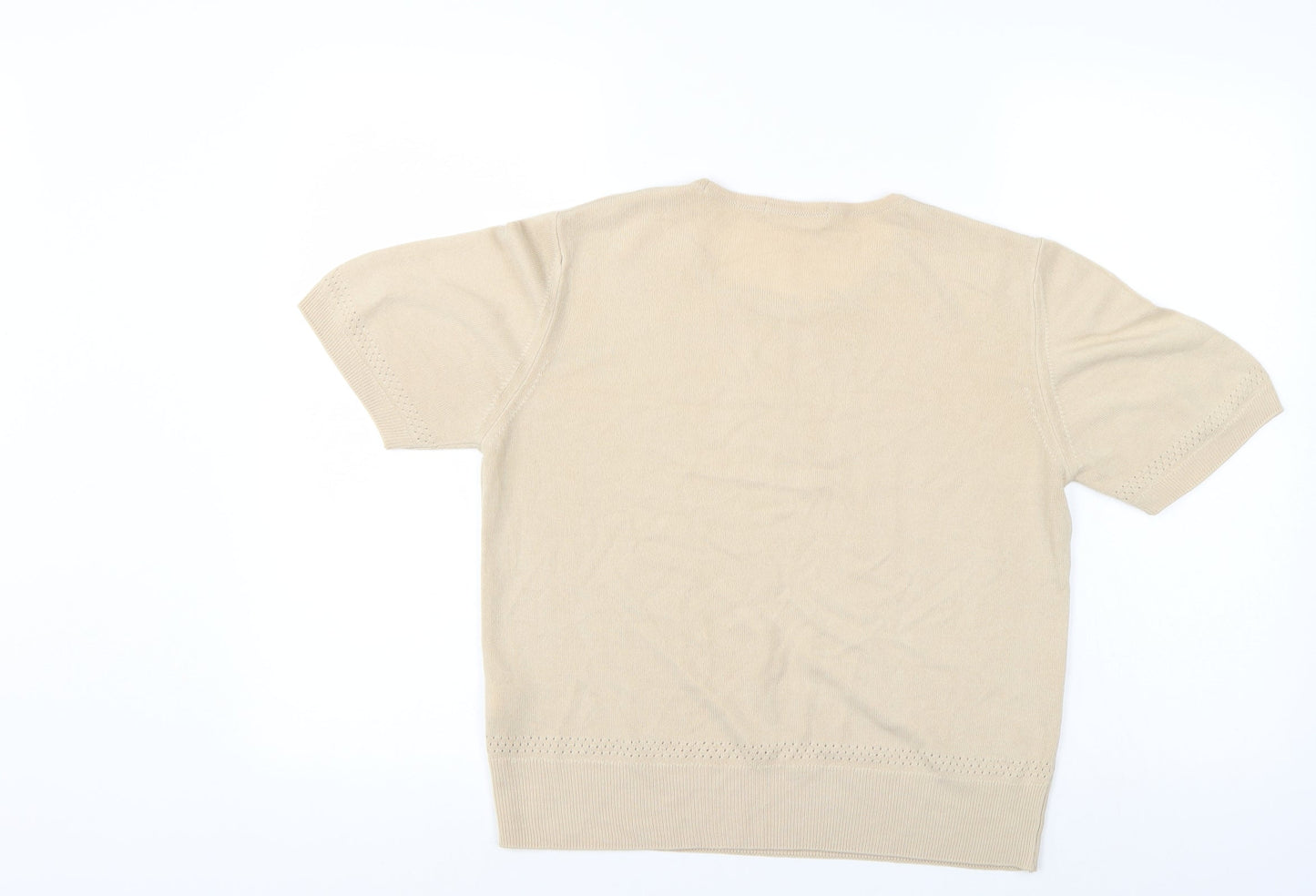 Marks and Spencer Womens Ivory   Basic Blouse Size 14
