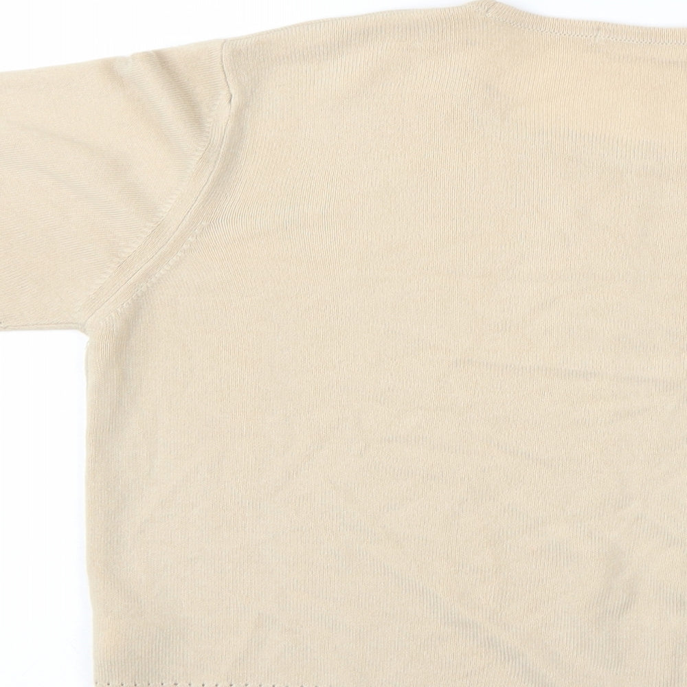 Marks and Spencer Womens Ivory   Basic Blouse Size 14