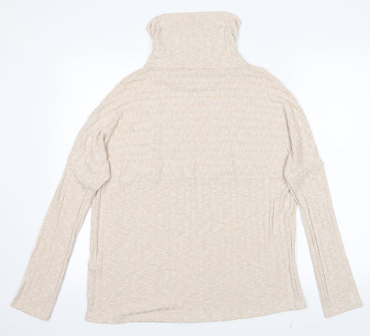 Tu Woman Womens Beige   Pullover Jumper Size 12