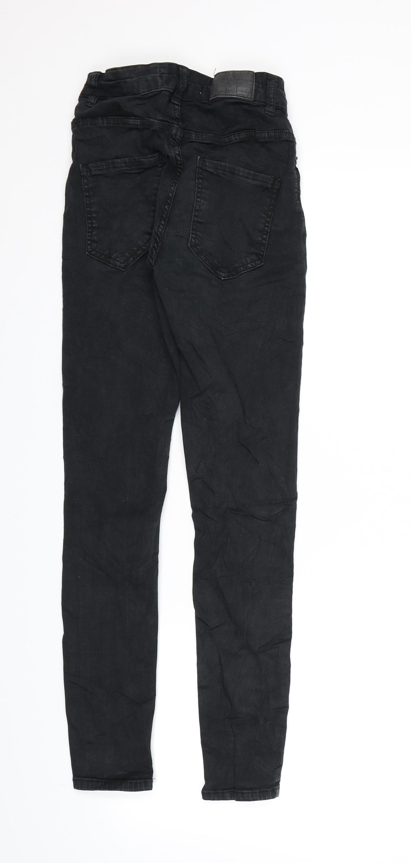 Ginatricot Womens Black  Denim Skinny Jeans Size S L26 in - Skinny Jeans