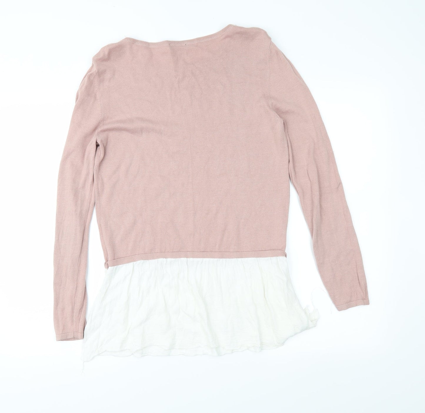 Street One Womens Pink  Knit Pullover Jumper Size 12