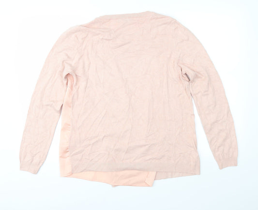 NEXT Womens Pink  Knit Pullover Jumper Size 12