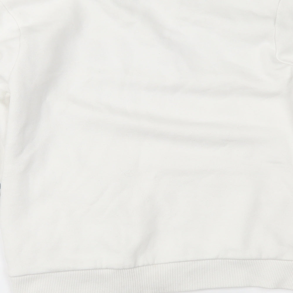 George Girls White   Pullover Sweatshirt Size 9-10 Years