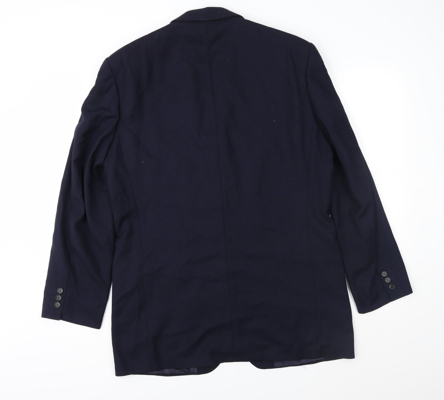 Preworn Mens Blue   Jacket Suit Jacket Size 40