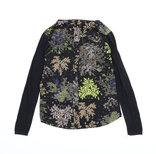 NEXT Womens Black   Basic Blouse Size 8