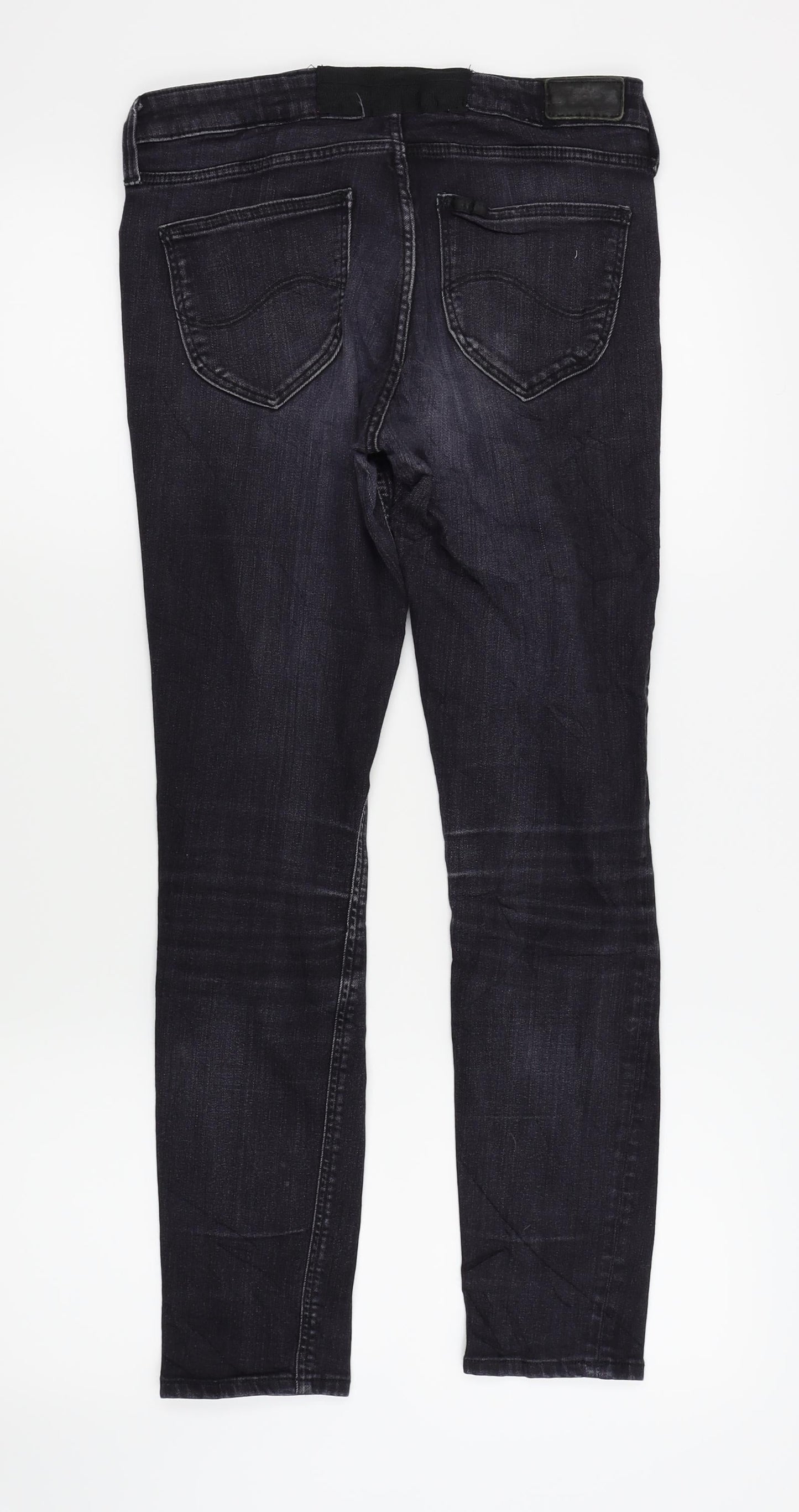 Preworn Womens Black   Skinny Jeans Size 28 in L28 in