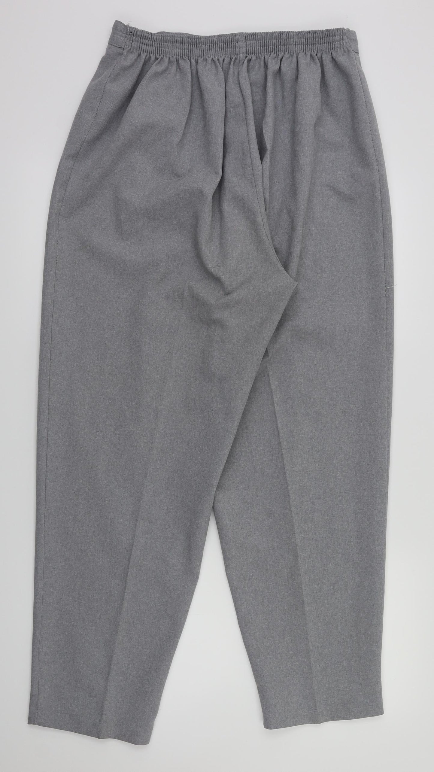 Design Essentials Womens Grey   Trousers  Size 18 L29 in - Stretch waistband