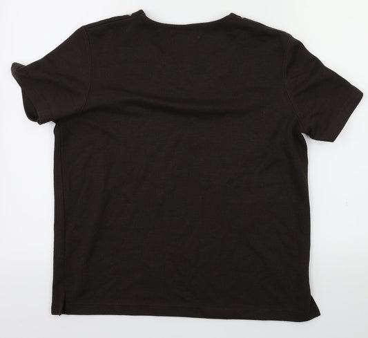Bonmarché Womens Brown   Basic T-Shirt Size S
