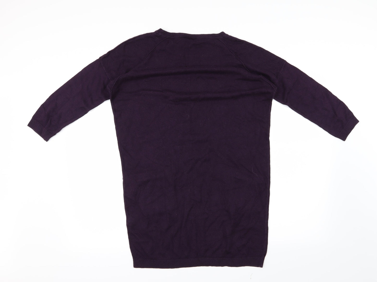 Warehouse Womens Purple  Knit Pullover Jumper Size 10