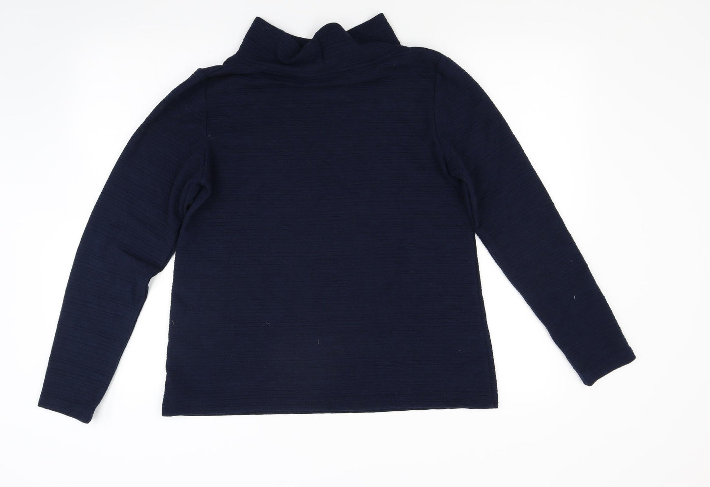 Lilly & me Womens Blue  Knit Pullover Jumper Size 12