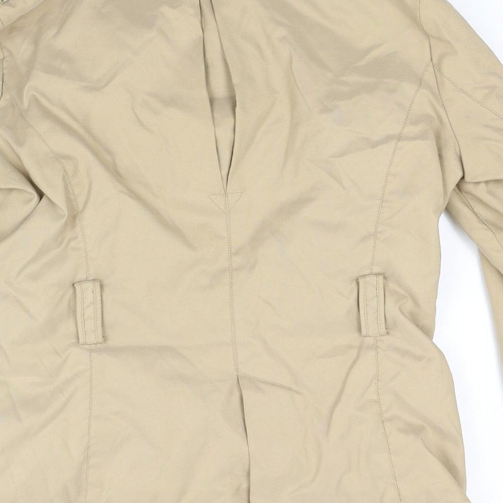 Zara Womens Brown   Jacket Coat Size L