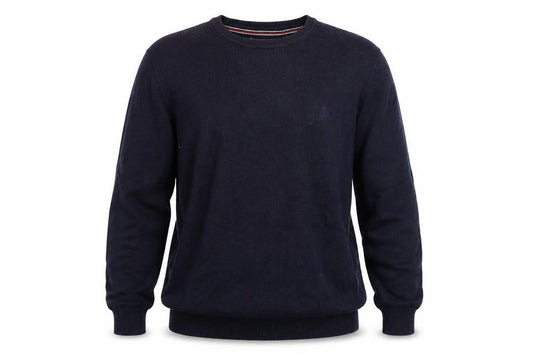JP Cole Mens Blue  Knit Pullover Jumper Size M