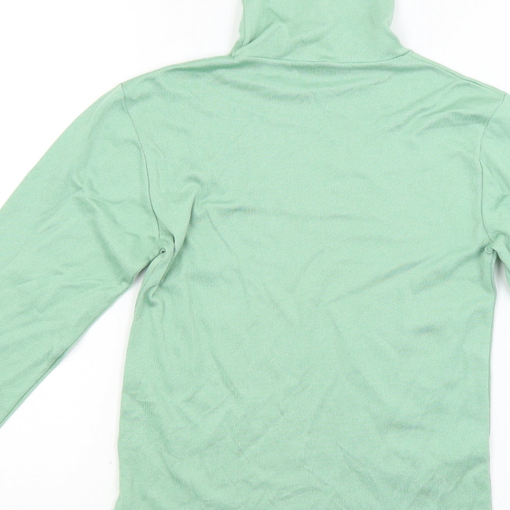 Marks and Spencer Womens Green  Knit Pullover Jumper Size 14