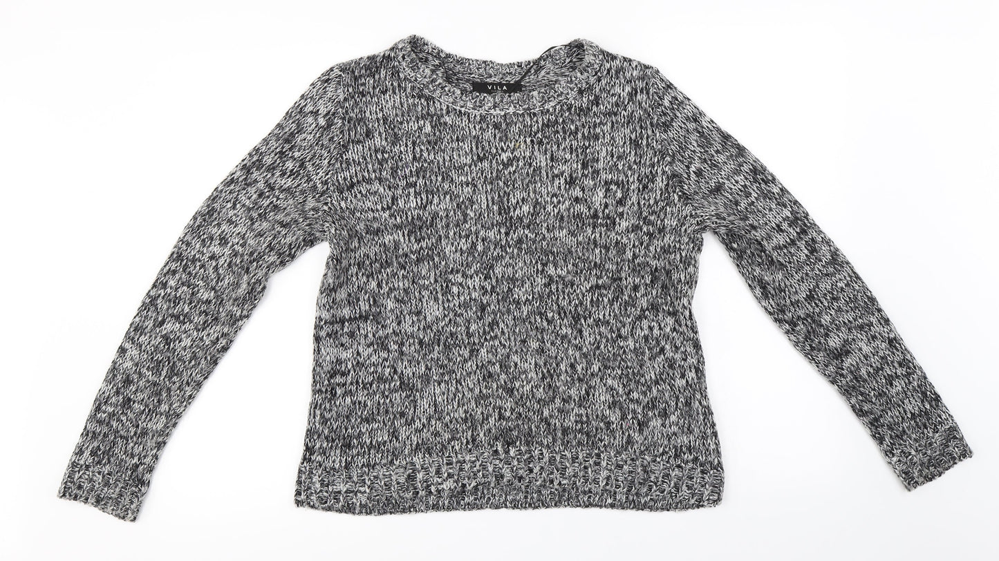 villa Womens Grey   Pullover Jumper Size M