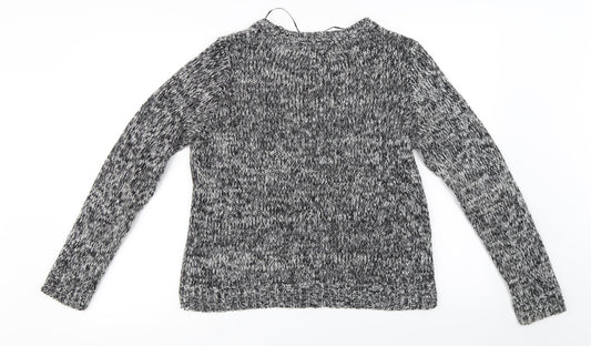 villa Womens Grey   Pullover Jumper Size M