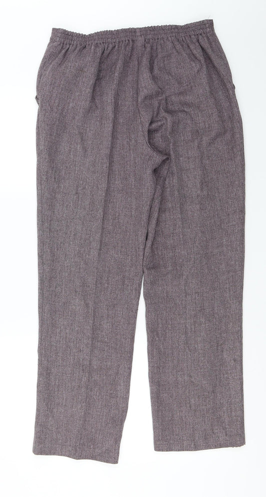 Damart  Womens Purple   Trousers  Size 30 in L26 in