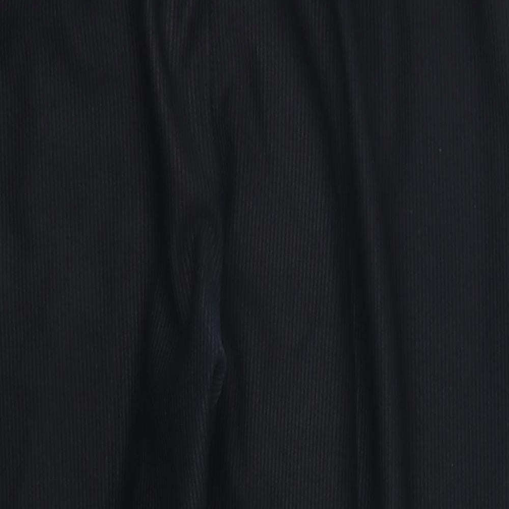 Preworn Womens Black   Trousers  Size 32 in L25 in