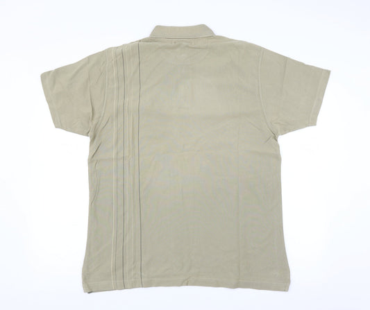EWM Mens Green    Polo Size L