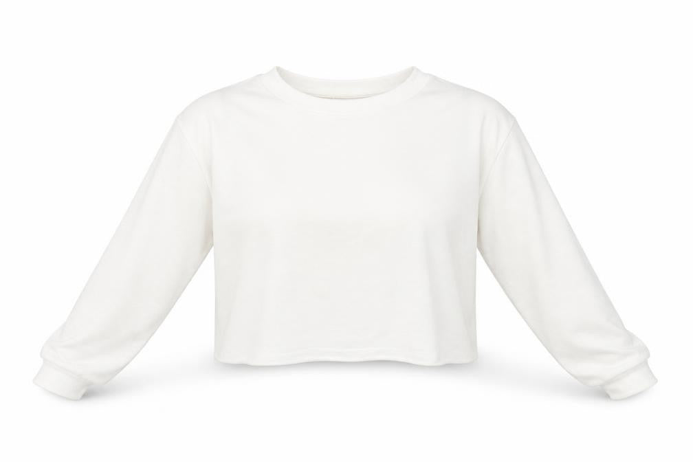 Front view of PRETTYLITTLETHING women’s white basic t-shirt, size UK 12