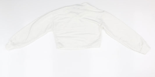 PRETTYLITTLETHING Womens White   Basic T-Shirt Size 12