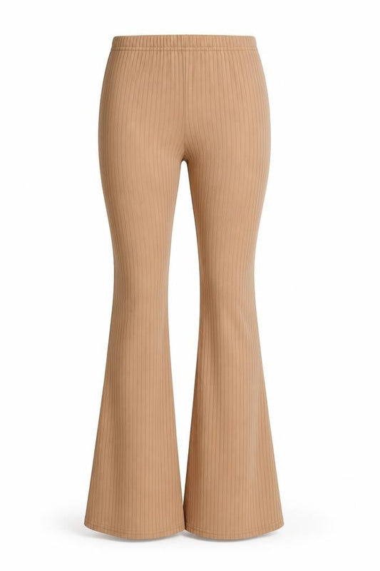 PRETTYLITTLETHING Womens Beige   Jegging Leggings Size 12 L35 in