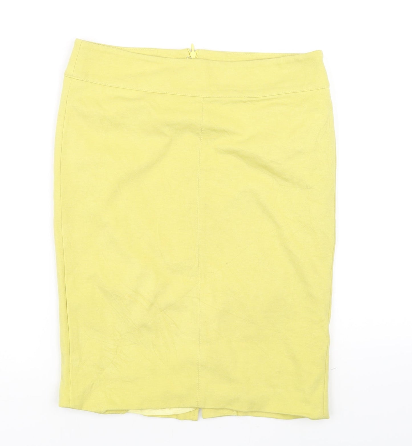 Marella Womens Yellow   Flare Skirt Size 8