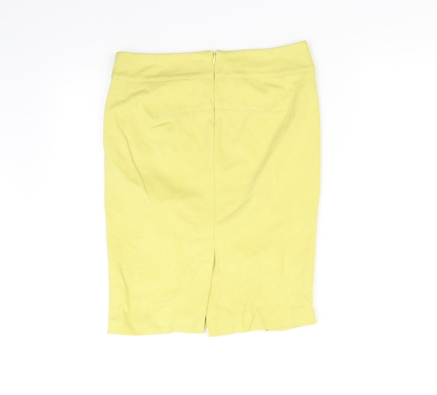 Marella Womens Yellow   Flare Skirt Size 8
