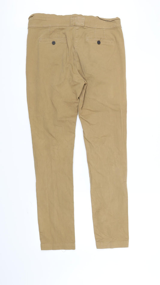 Berksha Womens Beige   Trousers  Size 8 L32 in