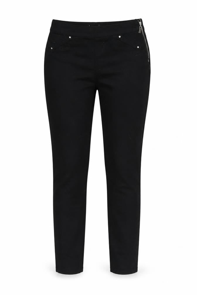 Front view of Dorothy Perkins women’s blue denim skinny jeans, size UK 10, 31-inch leg