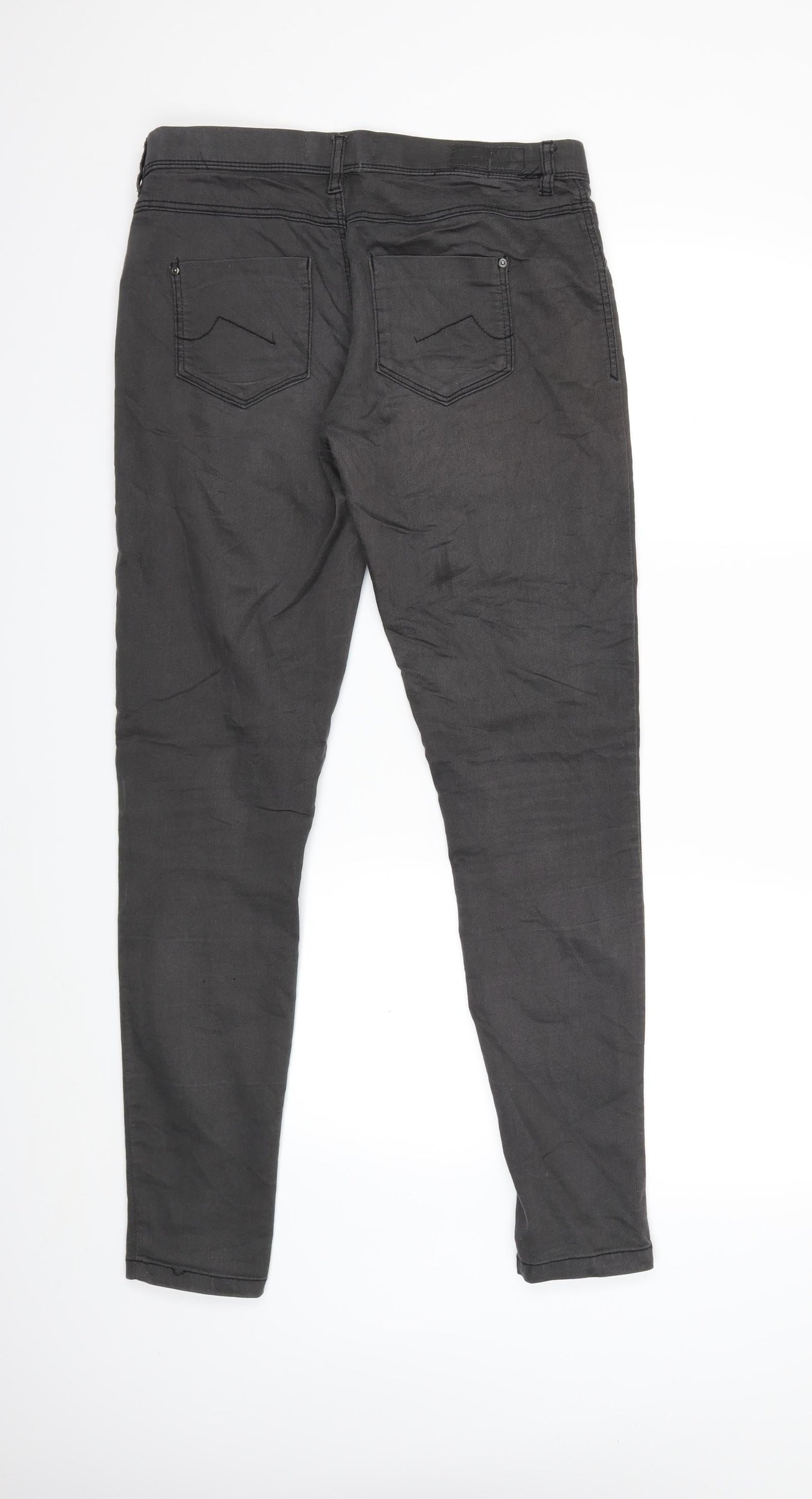 Clockhouse Womens Grey  Denim Jegging Jeans Size 12 L30 in
