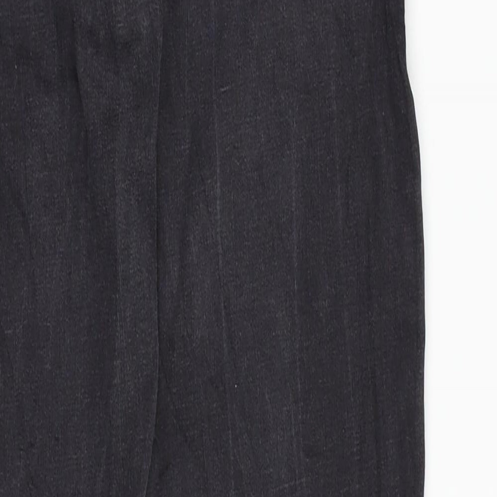 Topshop Womens Black  Denim Skinny Jeans Size 28 in L26 in
