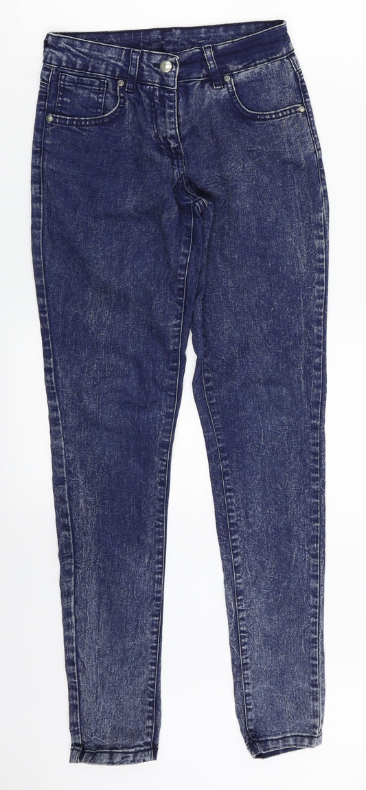 Internacionale Womens Beige  Denim Skinny Jeans Size 6 L30 in