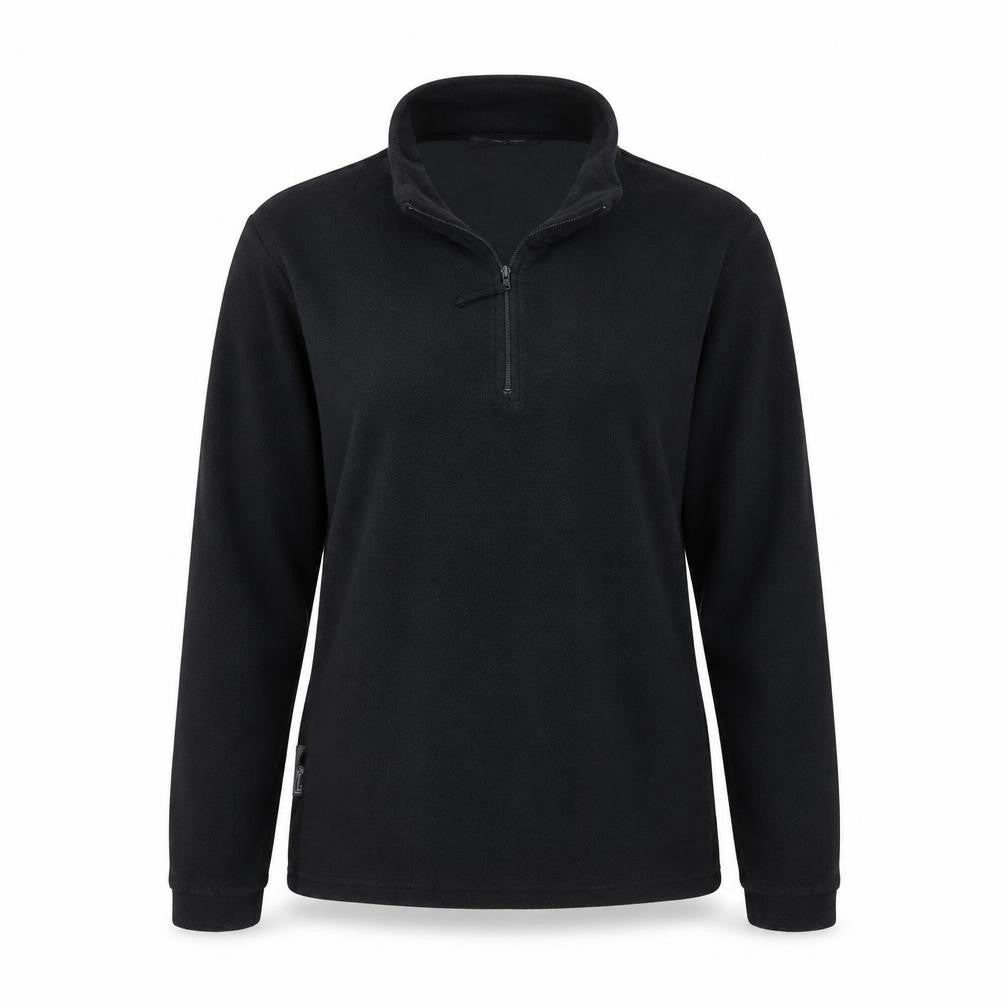 Front view of outdoors women’s grey jumper, size XS