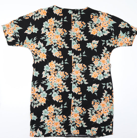 Peacocks Womens Black   A-Line  Size 14