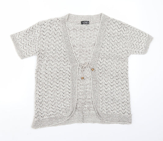 Pulse Womens Grey   Cardigan Jumper Size L