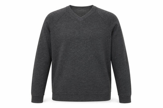 Burton Mens Grey  Knit Pullover Jumper Size L