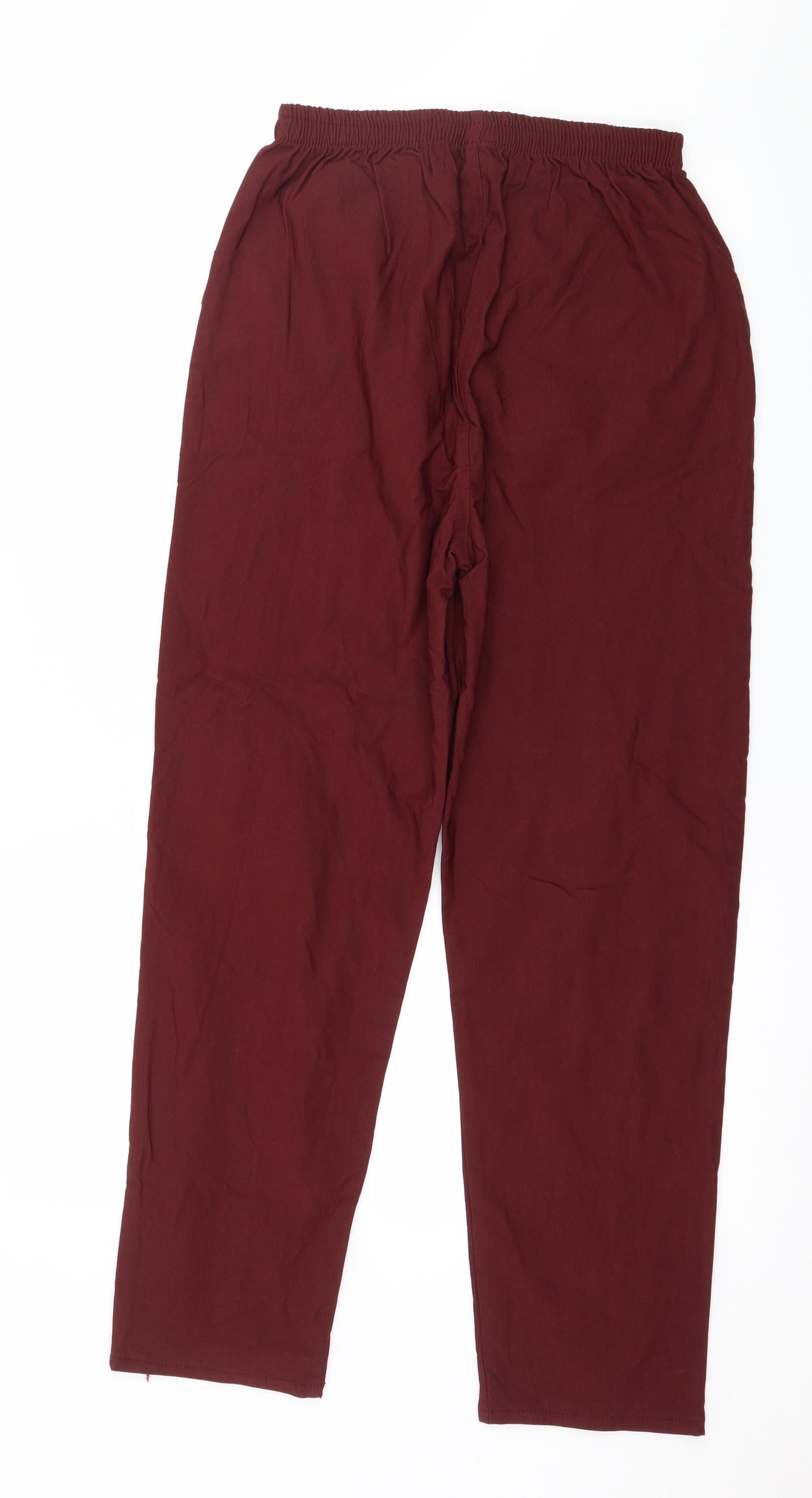 Preworn Womens Red   Trousers  Size 30 in L28 in