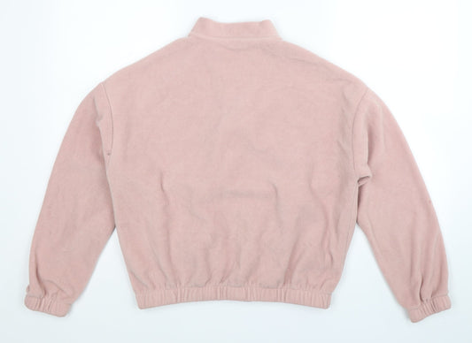 Select Womens Pink  Fleece Jacket  Size S