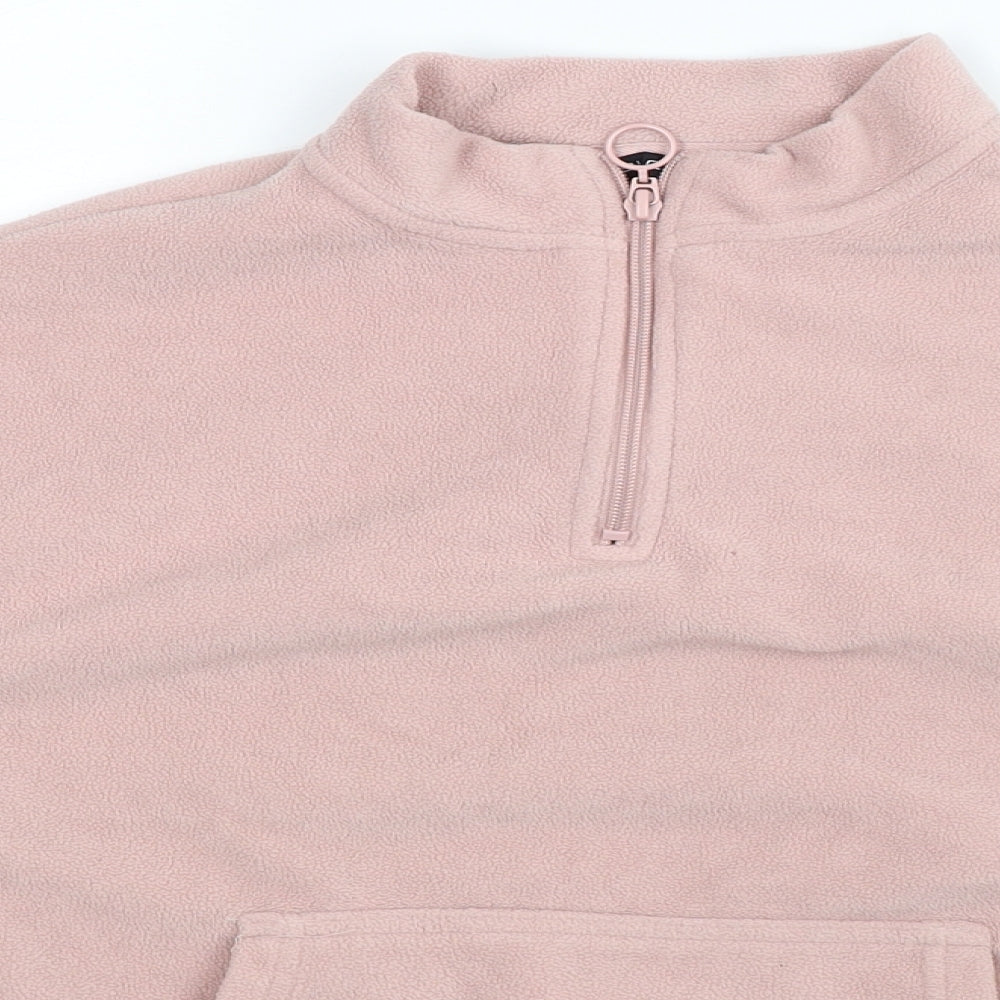 Select Womens Pink  Fleece Jacket  Size S