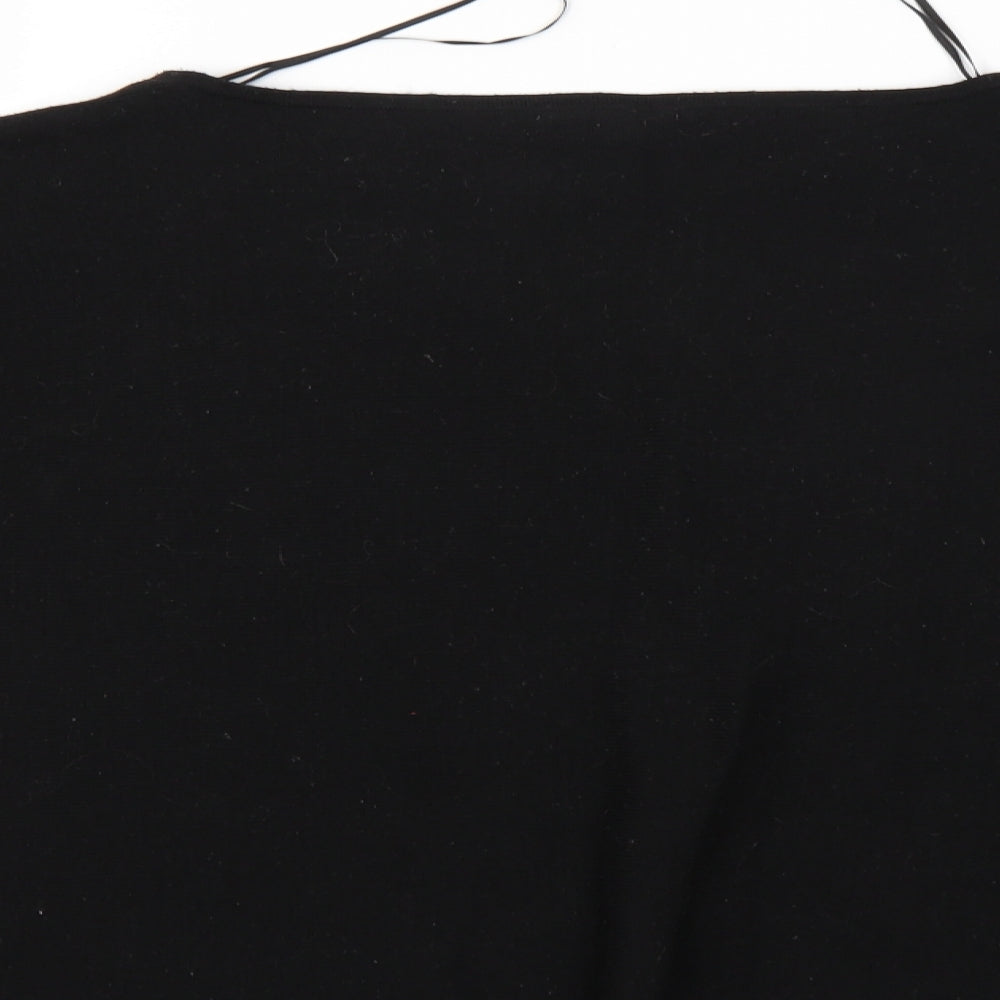 H&M Womens Black   Pullover Jumper Size S
