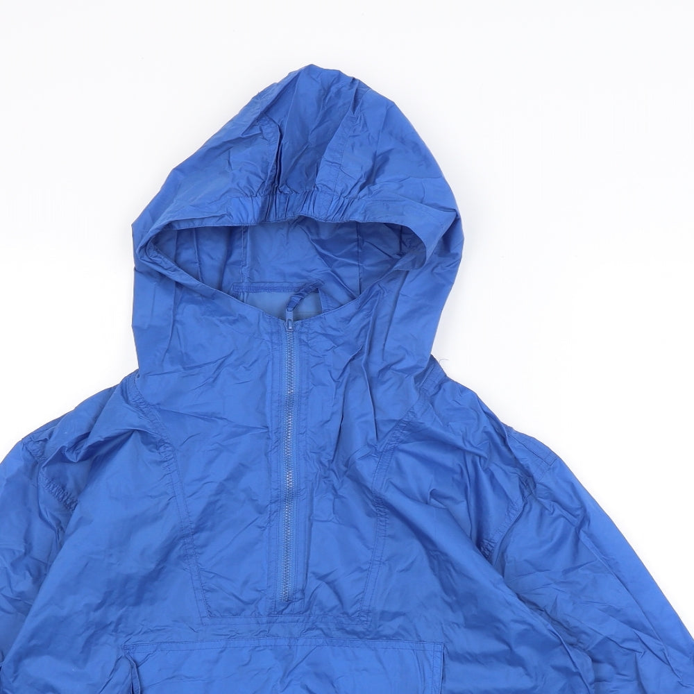 Packables Boys Blue   Anorak Coat Size 11-12 Years