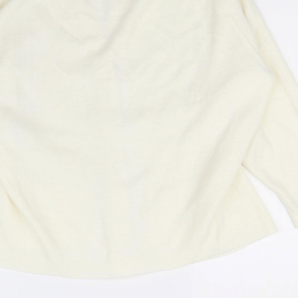 CARE Womens Ivory   Cape Jumper Size M
