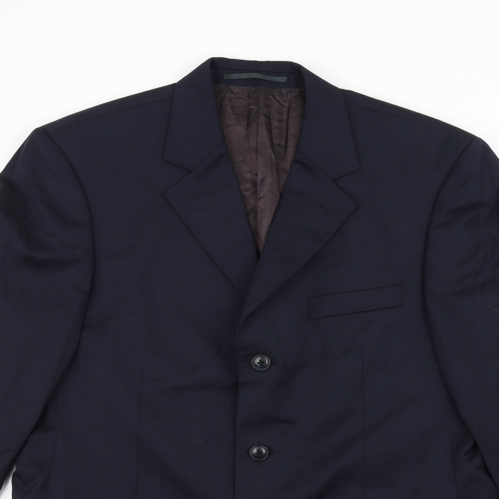 AUSTEN REED Mens Blue   Jacket Suit Jacket Size 38