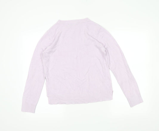 M&S Womens Purple   Tunic Jumper Size 10
