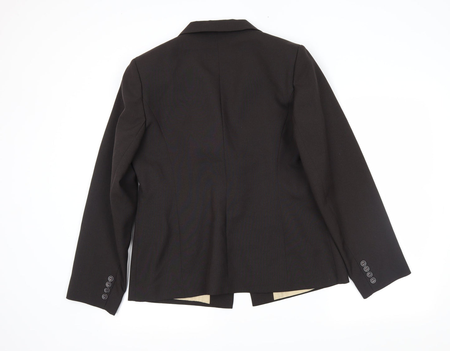 NL Collection Womens Brown   Jacket Blazer Size 16
