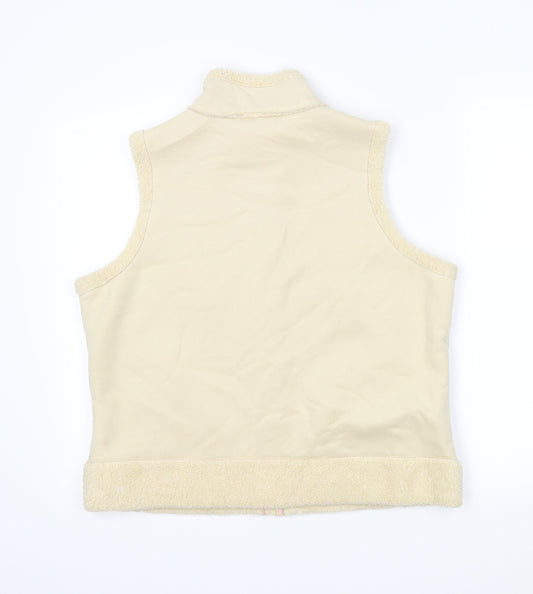 Papaya Womens Ivory   Gilet Coatigan Size 12