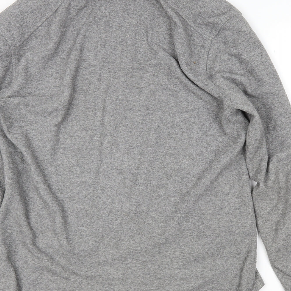 Cedar Wood State Womens Grey   Henley Jumper Size M
